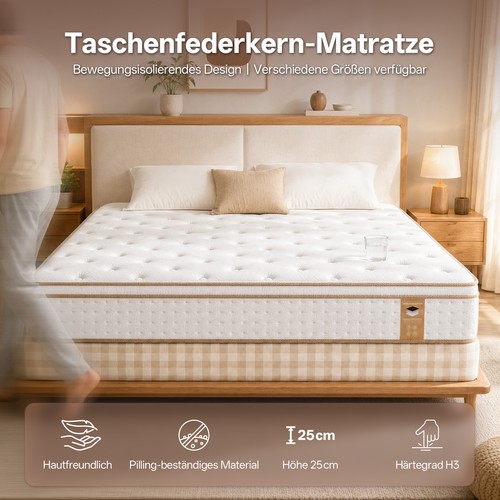 Mattress zonen feder - 7-zonen,