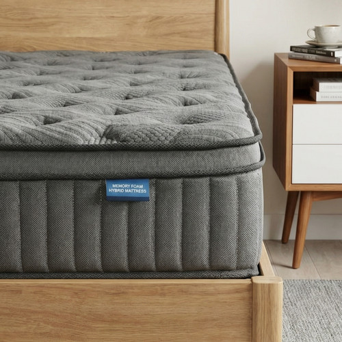 Mattress schwarz matratze 25cm - schwarz,