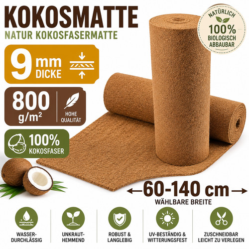 Kokosmatte 140x200 - kokosmatte, 60–140x200