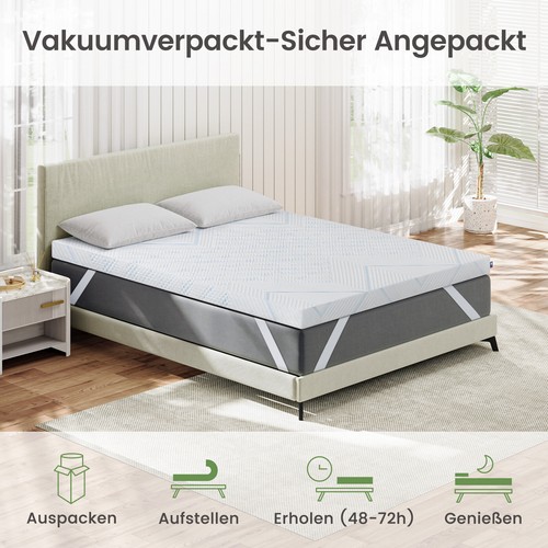 10cm kaltschaum topper h3 - topper, h2