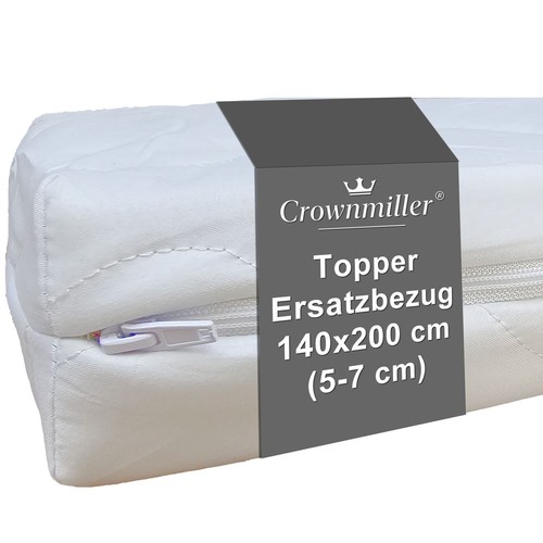 Topperbezug 140x200cm 7cm - topperbezug, 5-7cm